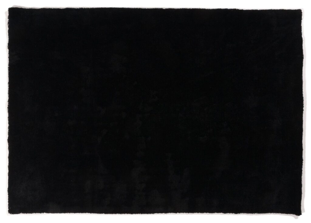 Cisco zwart vloerkleed