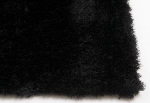 lago zwart vloerkleed hoek